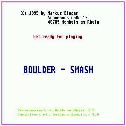 Boulder Smash