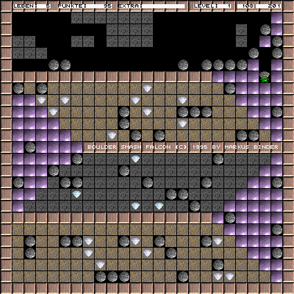 Boulder Smash [Falcon030] atari screenshot