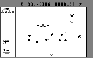 Bouncing Boubles atari screenshot