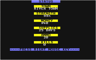Bounty Hunter atari screenshot
