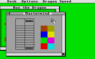 Box the Dragon & Mastermind atari screenshot