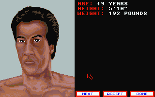 World Championship Boxing Manager atari screenshot