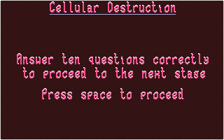 Brain Damage atari screenshot