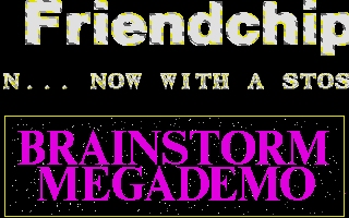 Brainstorm Megademo atari screenshot