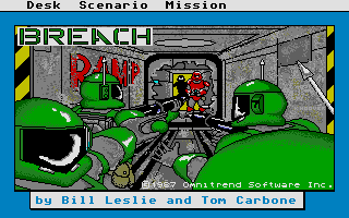 Breach atari screenshot