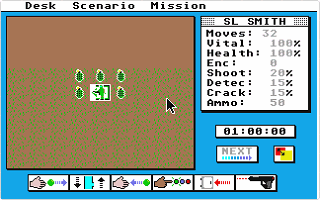 Breach atari screenshot