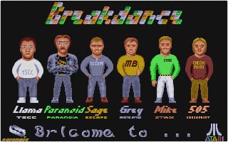 Breakdance atari screenshot