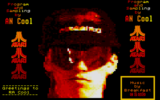 Breakfast Club Demo atari screenshot