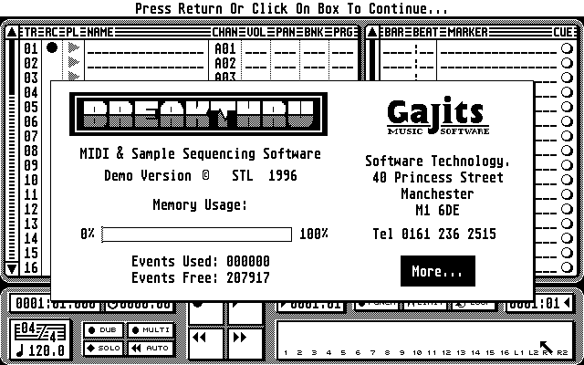 Breakthru — screenshot 1