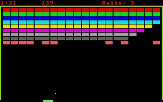 Brickyard! atari screenshot