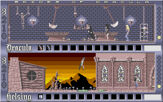 Brides of Dracula atari screenshot