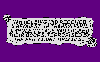 Brides of Dracula atari screenshot