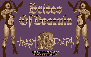 Brides of Dracula atari screenshot