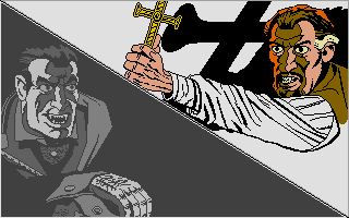 Brides of Dracula atari screenshot