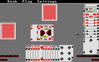 Bridge atari screenshot
