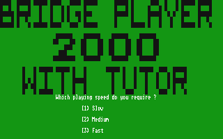 Bridge Player 2000 — screenshot 1