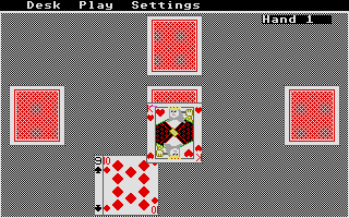 Bridge Tutor atari screenshot