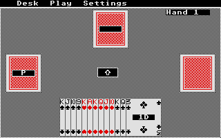 Bridge Tutor atari screenshot