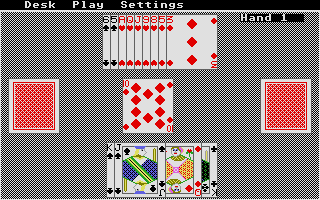 Bridge Tutor atari screenshot