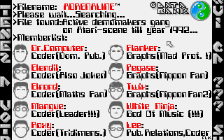 Real Brutal Techno Demo II (STE) atari screenshot