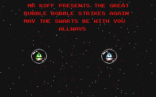 Bubble Bobble Strikes Again atari screenshot
