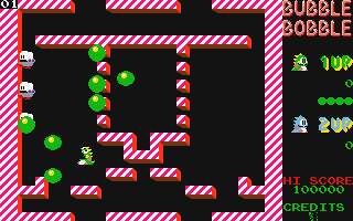 Bubble Bobble Strikes Again atari screenshot