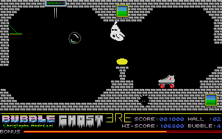 Bubble Ghost atari screenshot