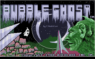 Bubble Ghost atari screenshot