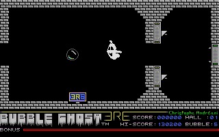 Bubble Ghost atari screenshot