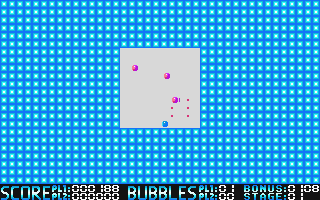 Bubble Trouble atari screenshot
