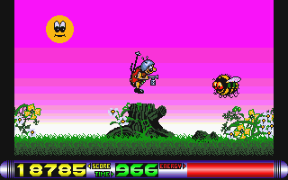 Bug Bash atari screenshot