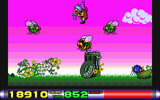 Bug Bash atari screenshot