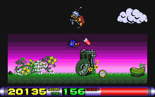Bug Bash atari screenshot