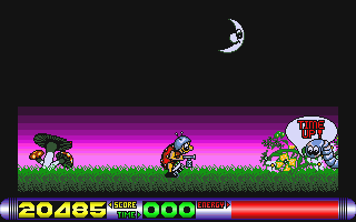Bug Bash atari screenshot