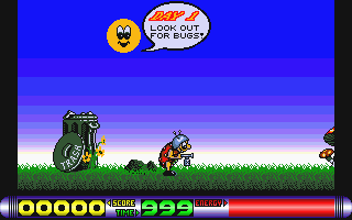 Bug Bash atari screenshot