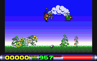 Bug Bash atari screenshot