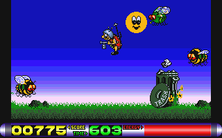 Bug Bash atari screenshot