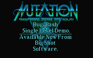 Bug Bash atari screenshot