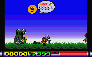 Bug Bash atari screenshot