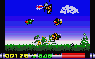 Bug Bash atari screenshot