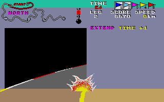 Buggy Boy atari screenshot