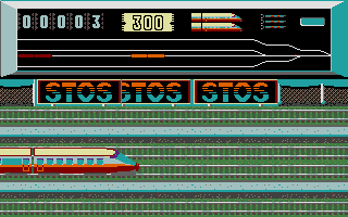 Bullet Train atari screenshot