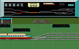 Bullet Train atari screenshot