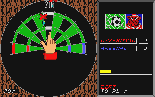 Bully's Sporting Darts atari screenshot