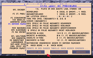 Bundesliga Manager Professional atari screenshot
