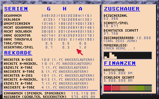Bundesliga Manager Professional atari screenshot