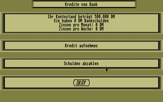 Bundesliga Manager atari screenshot