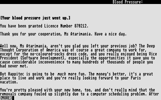 Bureaucracy atari screenshot
