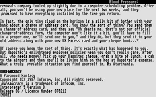 Bureaucracy atari screenshot