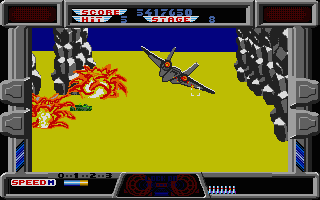 Burn Out atari screenshot